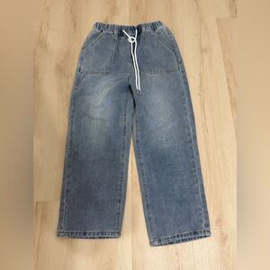 Relaxed Jeans with Drawstring